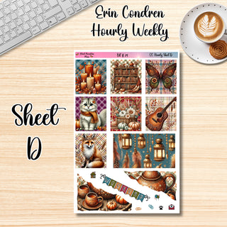 Kit 29       Hourly Erin Condren Weekly