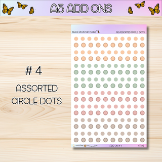 Kit # 5 A5 Add Ons
