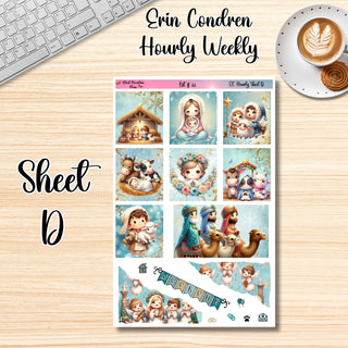 Kit 33       Hourly Erin Condren Weekly