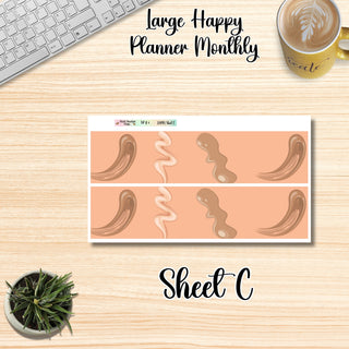 Kit # 8   Large Happy Planner ANY Monthly Kit