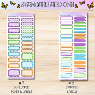 Kit # 14 Standard Size Add Ons