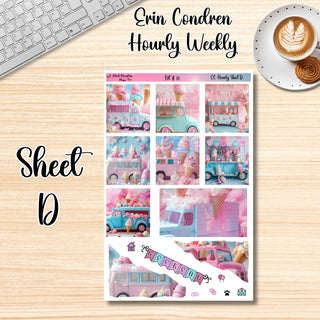 Kit 18       Hourly Erin Condren Weekly