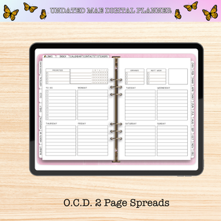 MAE Planner UNDATED Digital Planner