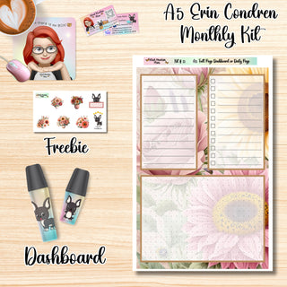 Kit 11        A5 Erin Condren ANY Month Planner Kit