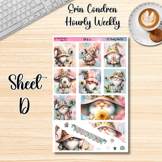 Kit 12       Hourly Erin Condren Weekly