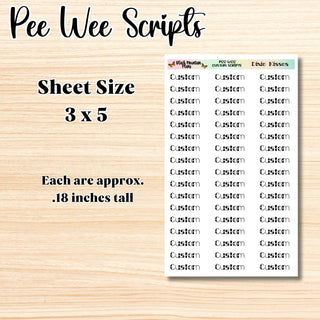 DIXIE KISSES Custom Scripts