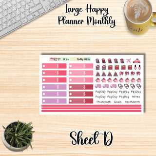 Kit 43   Large Happy Planner ANY Monthly Kit