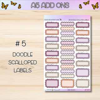 Kit # 16 A5 Add Ons