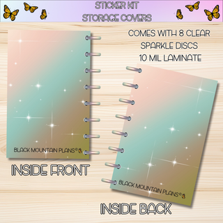 Option # 3 Laminated Covers & Sticker Storage Covers