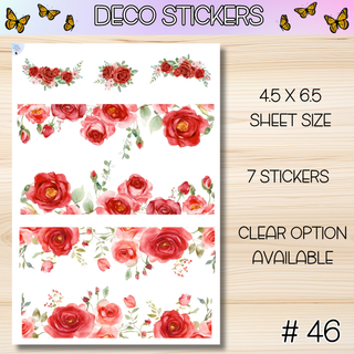 DECO STICKERS # 46