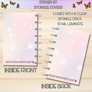 Option # 2 Laminated Covers & Sticker Storage Covers