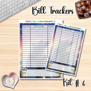 Kit # 6     Full Page Bill Tracker