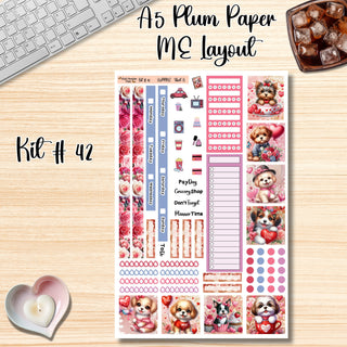 Kit 42      A5 Plum Paper ME Layout