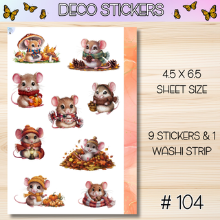 DECO STICKERS # 104