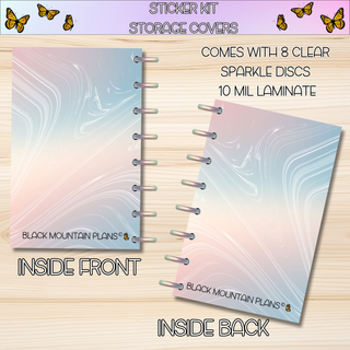 Option # 1 Laminated Covers & Sticker Storage Covers