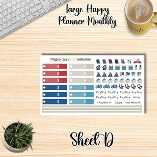 Kit 13   Large Happy Planner ANY Monthly Kit