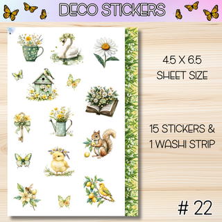 DECO STICKERS # 22