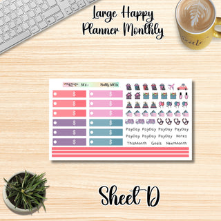 Kit # 2   Large Happy Planner ANY Monthly Kit