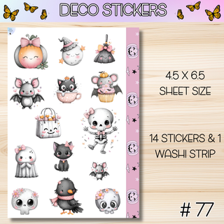 DECO STICKERS # 77
