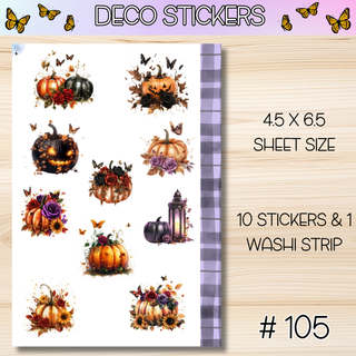 DECO STICKERS # 105