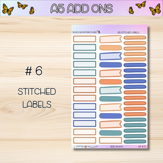 Kit # 17 A5 Add Ons