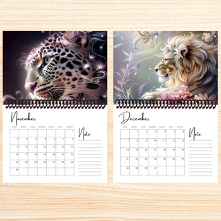 SAFARI 2025 WALL CALENDAR