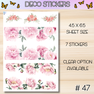 DECO STICKERS # 47