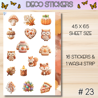DECO STICKERS # 23