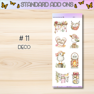 Kit # 11 Standard Size Add Ons