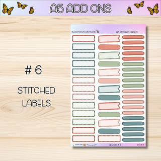 Kit # 11 A5 Add Ons