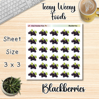 BLACKBERRIES Teeny Weeny Foods