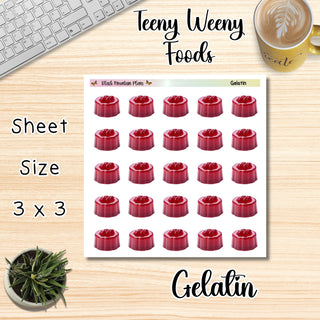 GELATIN Teeny Weeny Foods