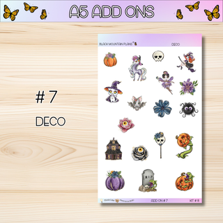 Kit # 8 A5 Add Ons