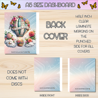 Option # 1 Laminated Covers & Sticker Storage Covers