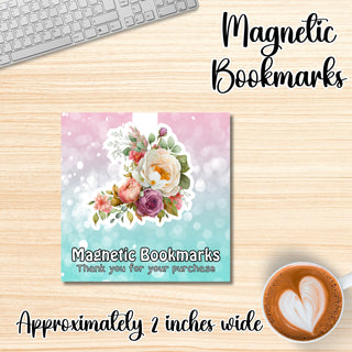 Magnetic Bookmarks April