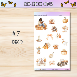 Kit # 3 A5 Add Ons