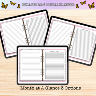 MAE Planner UNDATED Digital Planner