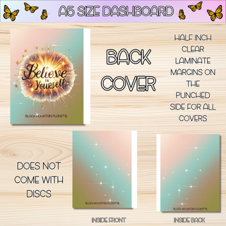 Option # 3 Laminated Covers & Sticker Storage Covers