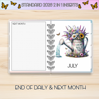 Classic 2 in 1  JUNE 2026 DATED Planner Inserts