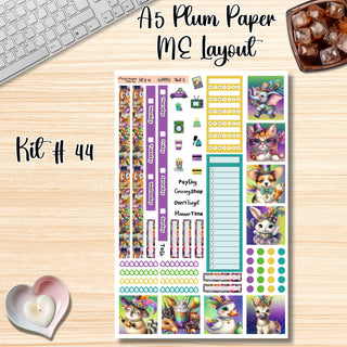 Kit 44      A5 Plum Paper ME Layout