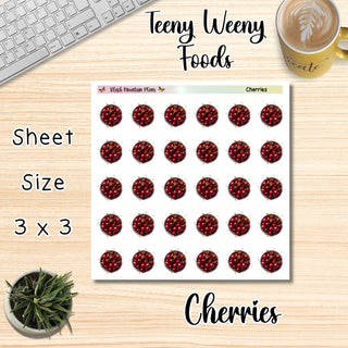 CHERRIES Teeny Weeny Foods