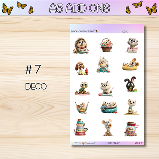 Kit # 12 A5 Add Ons