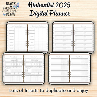 Minimalist 2025 Digital Planner