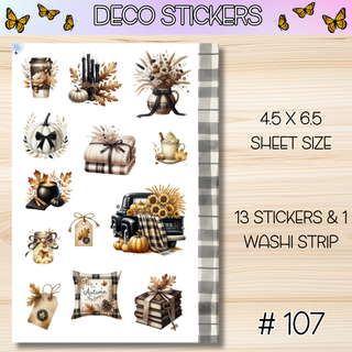 DECO STICKERS # 107