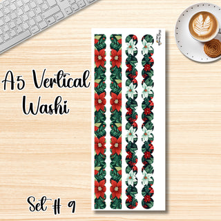 Set # 9      A5 Vertical Washi