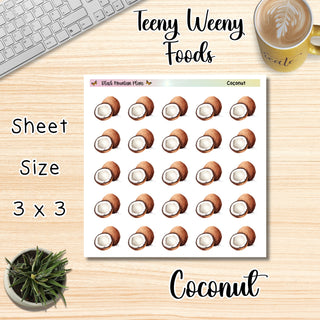 COCONUT Teeny Weeny Foods