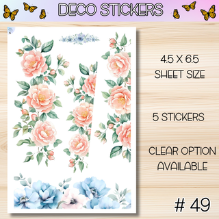 DECO STICKERS # 49