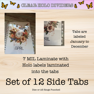 Clear Holo Dividers